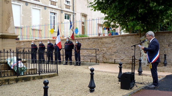 photo de la cérémonie du 14 juillet