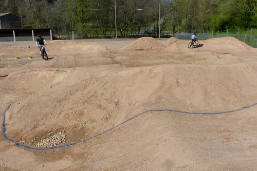 photo du pumptrack de La Salle 71