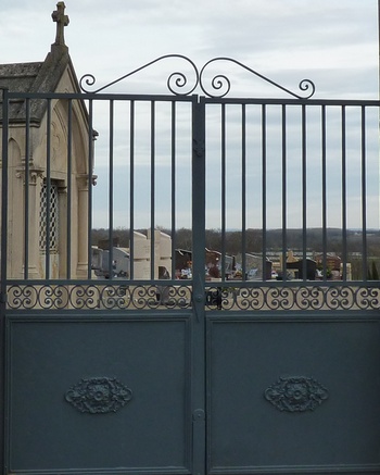 photo de l'entrée du cimetière